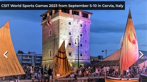 Preliminary Registration: CSIT World Sports Games 2023 in Cervia/Italien
